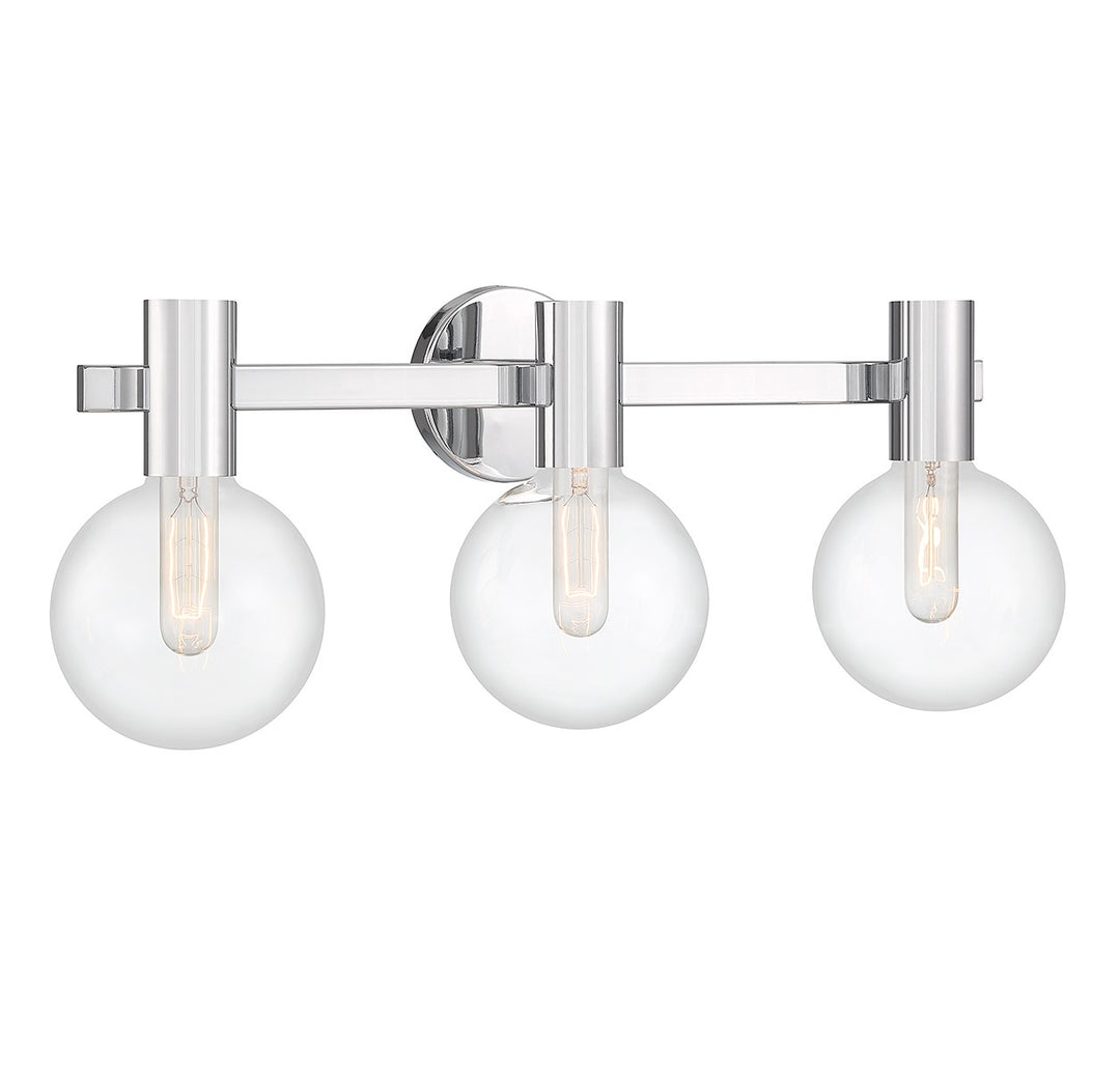 Savoy House Wright 8-3076-3-11 Bath Vanity Light 25 in. wide - Chrome