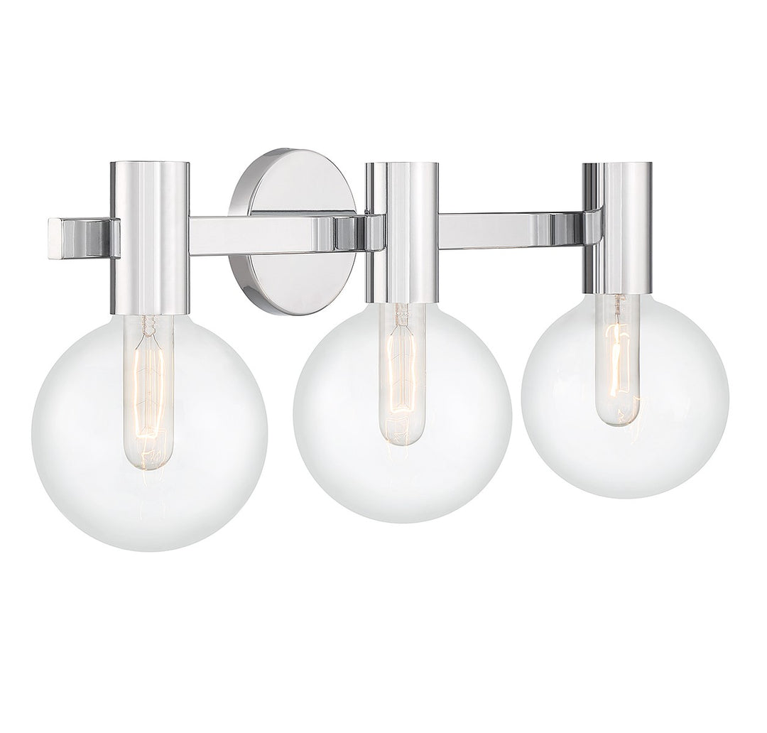 Savoy House Wright 8-3076-3-11 Bath Vanity Light 25 in. wide - Chrome