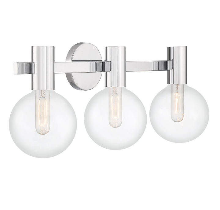 Savoy House Wright 8-3076-3-11 Bath Vanity Light 25 in. wide - Chrome