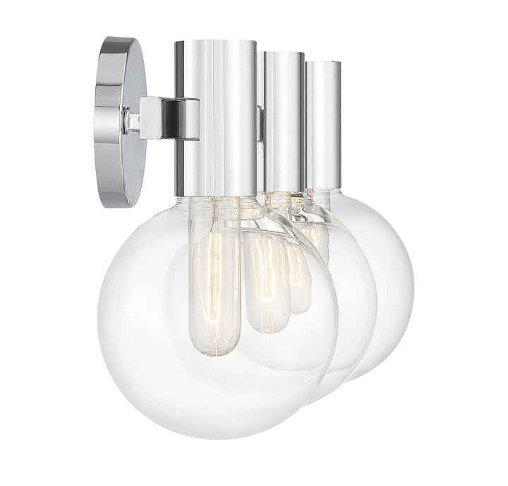 Savoy House Wright 8-3076-3-11 Bath Vanity Light 25 in. wide - Chrome