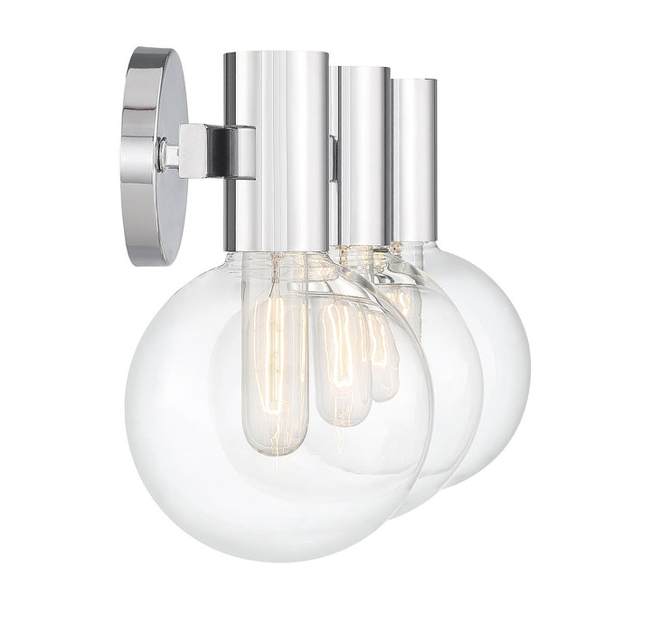 Savoy House Wright 8-3076-3-11 Bath Vanity Light 25 in. wide - Chrome