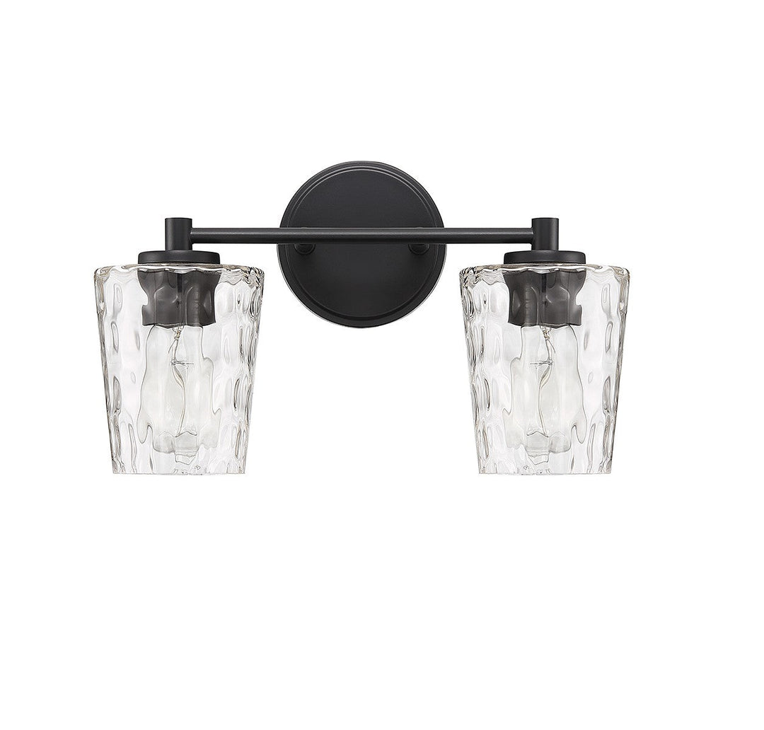 Savoy House Ballas 8-5606-2-BK Bath Vanity Light 16 in. wide - Matte Black