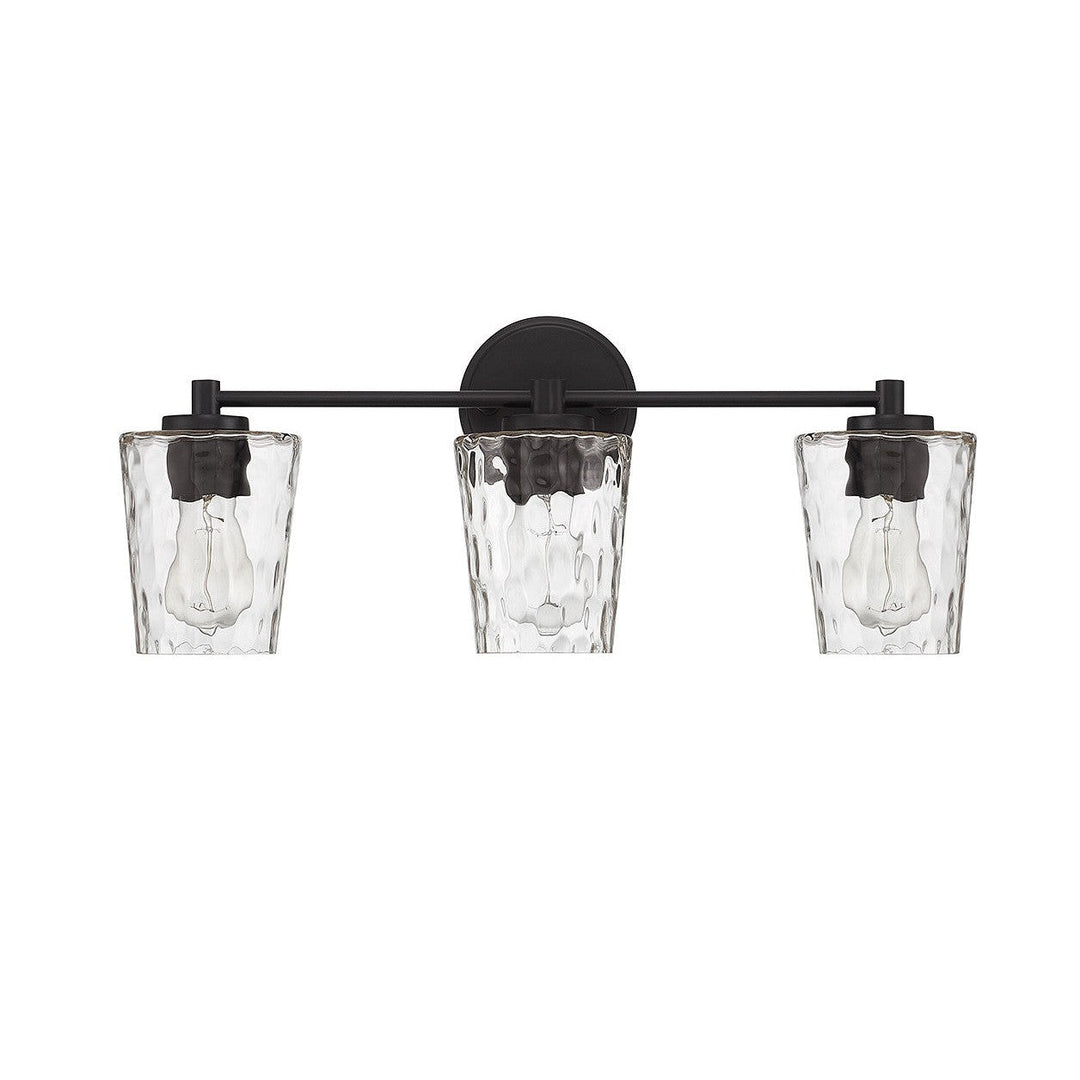 Savoy House Ballas 8-5606-3-BK Bath Vanity Light 24 in. wide - Matte Black