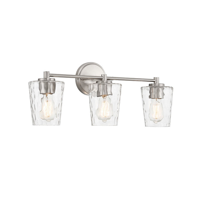 Savoy House Ballas 8-5606-3-SN Bath Vanity Light 24 in. wide - Satin Nickel