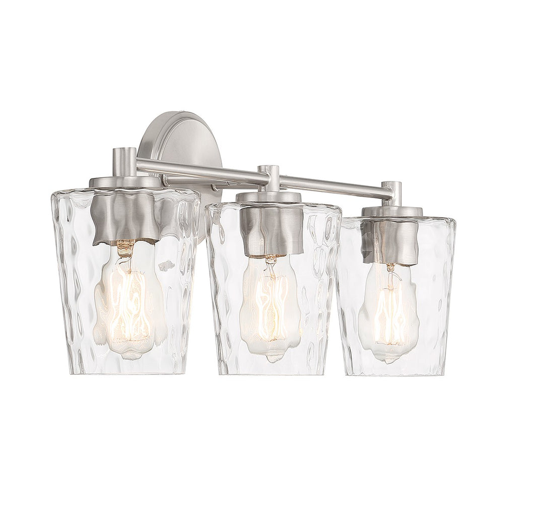 Savoy House Ballas 8-5606-3-SN Bath Vanity Light 24 in. wide - Satin Nickel