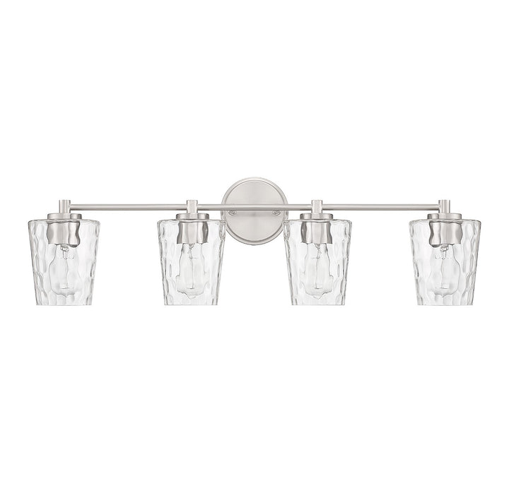 Savoy House Ballas 8-5606-4-SN Bath Vanity Light 32 in. wide - Satin Nickel