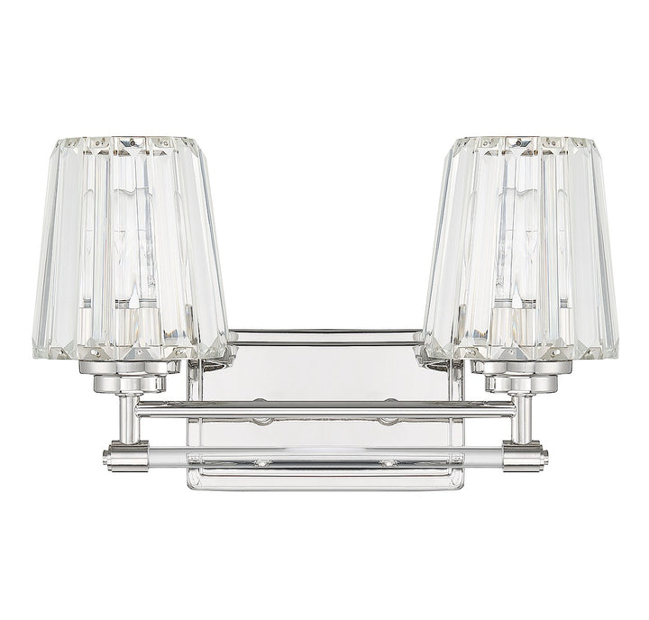 Savoy House Garnet 8-6001-2-109 Bath Vanity Light 16 in. wide - Polished Nickel