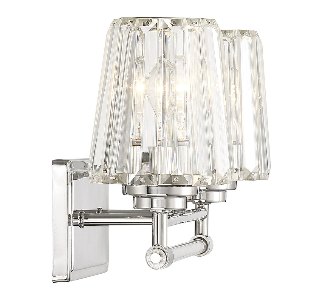 Savoy House Garnet 8-6001-2-109 Bath Vanity Light 16 in. wide - Polished Nickel