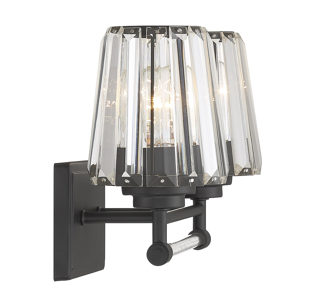 Savoy House Garnet 8-6001-2-BK Bath Vanity Light 16 in. wide - Matte Black