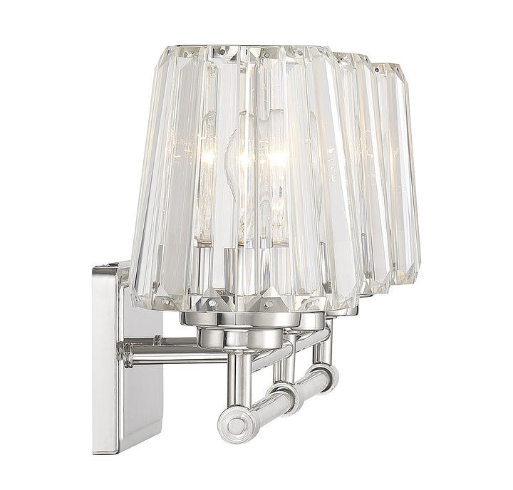 Savoy House Garnet 8-6001-3-109 Bath Vanity Light 24 in. wide - Polished Nickel