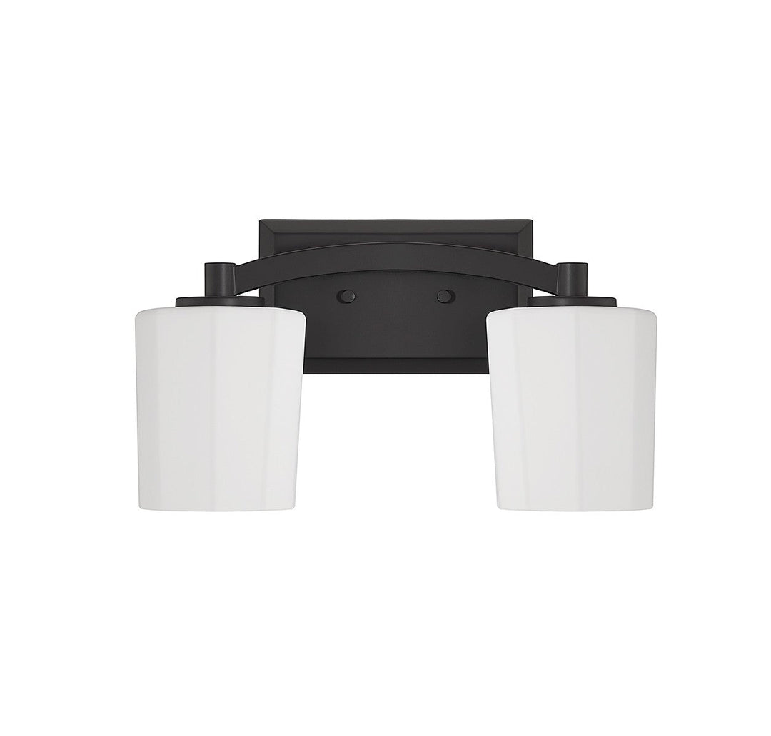 Savoy House Whitney 8-7710-2-BK Bath Vanity Light 14 in. wide - Matte Black