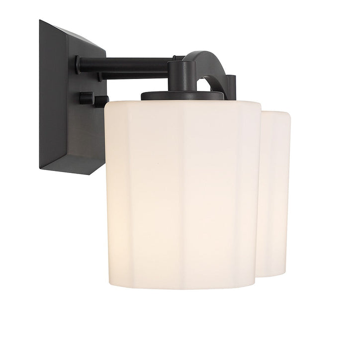 Savoy House Whitney 8-7710-2-BK Bath Vanity Light 14 in. wide - Matte Black