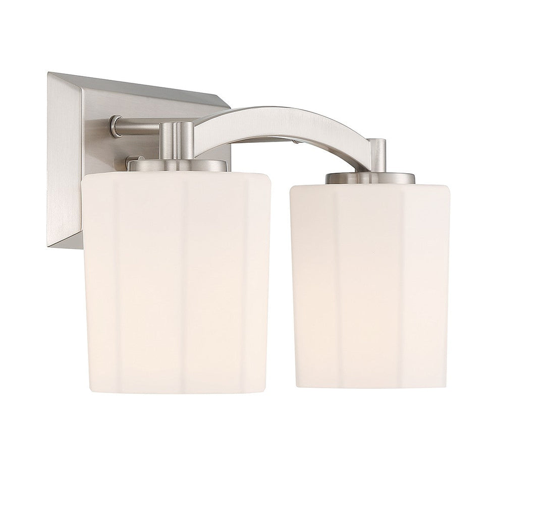 Savoy House Whitney 8-7710-2-SN Bath Vanity Light 14 in. wide - Satin Nickel