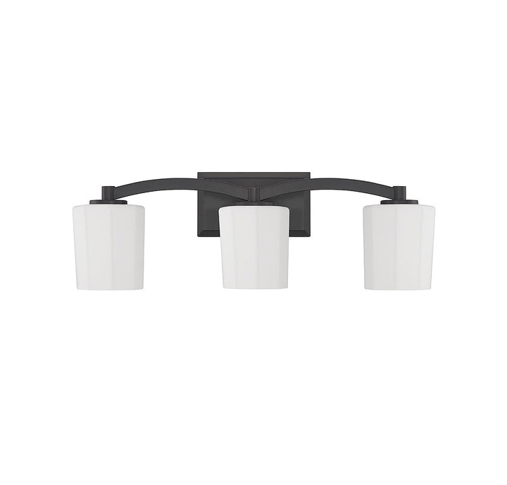 Savoy House Whitney 8-7710-3-BK Bath Vanity Light 24 in. wide - Matte Black