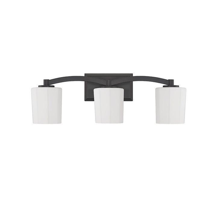 Savoy House Whitney 8-7710-3-BK Bath Vanity Light 24 in. wide - Matte Black