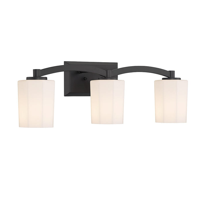 Savoy House Whitney 8-7710-3-BK Bath Vanity Light 24 in. wide - Matte Black