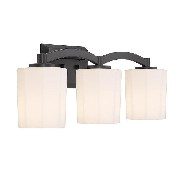 Savoy House Whitney 8-7710-3-BK Bath Vanity Light 24 in. wide - Matte Black