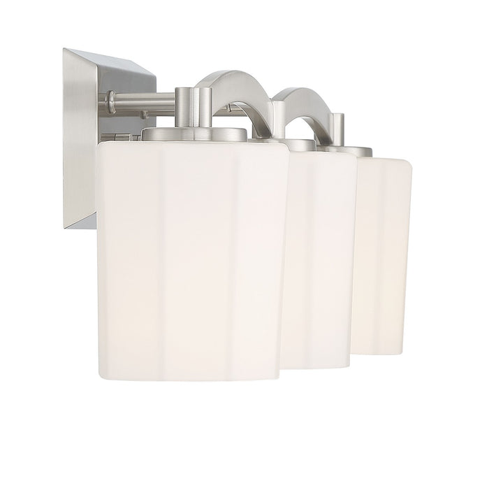 Savoy House Whitney 8-7710-3-SN Bath Vanity Light 24 in. wide - Satin Nickel