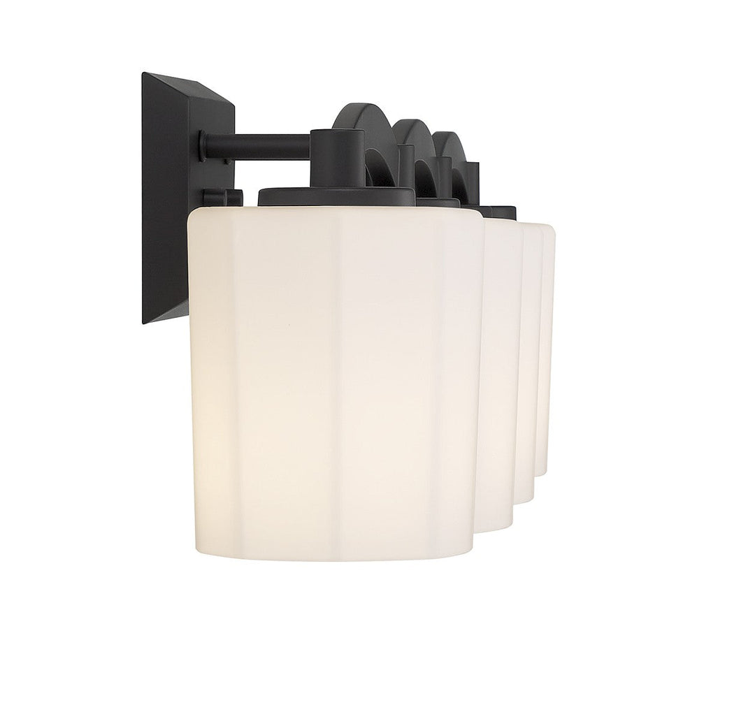 Savoy House Whitney 8-7710-4-BK Bath Vanity Light 33 in. wide - Matte Black