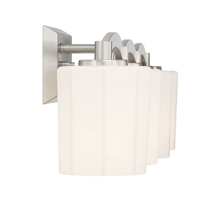 Savoy House Whitney 8-7710-4-SN Bath Vanity Light 33 in. wide - Satin Nickel