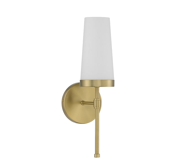 Savoy House Haynes 9-2801-1-322 Wall Sconce Light - Warm Brass