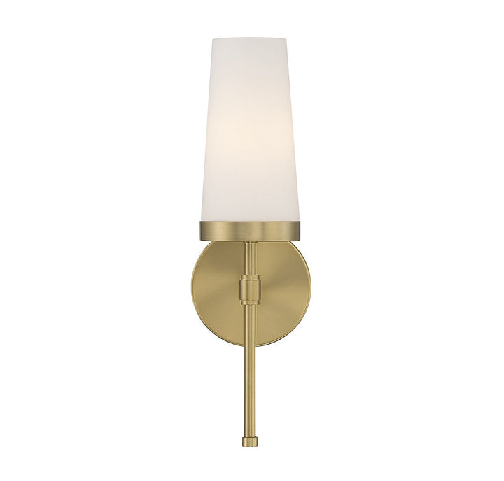 Savoy House Haynes 9-2801-1-322 Wall Sconce Light - Warm Brass