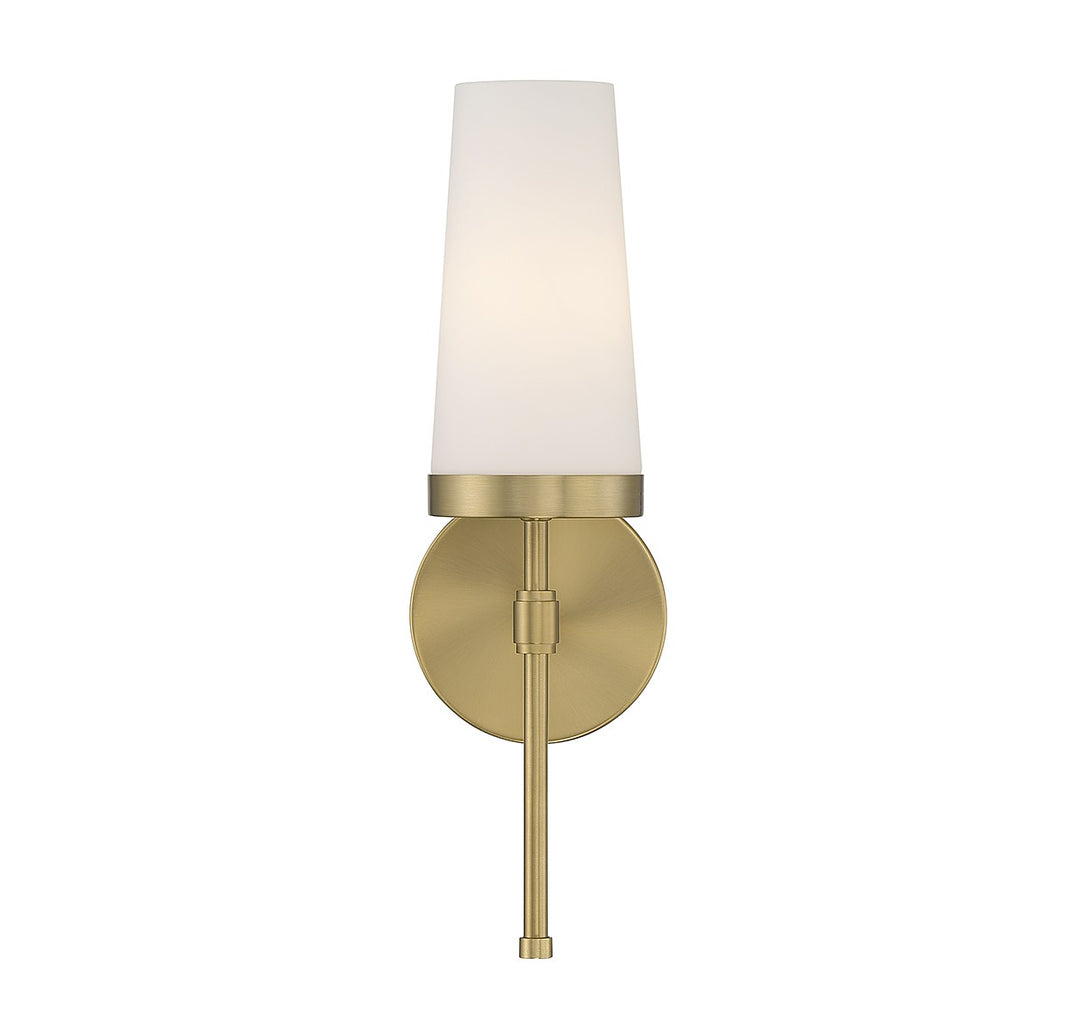 Savoy House Haynes 9-2801-1-322 Wall Sconce Light - Warm Brass