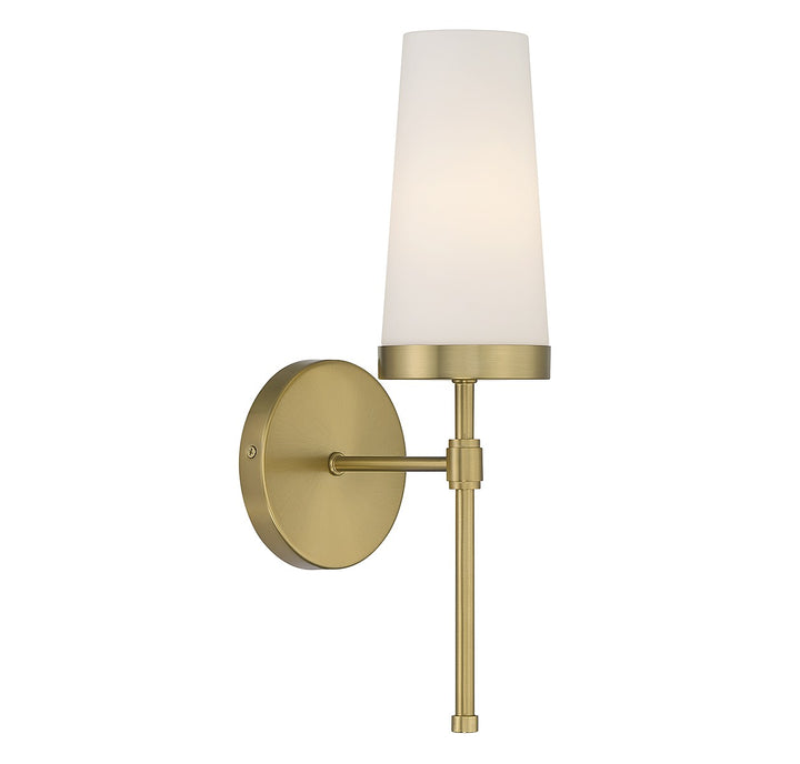 Savoy House Haynes 9-2801-1-322 Wall Sconce Light - Warm Brass