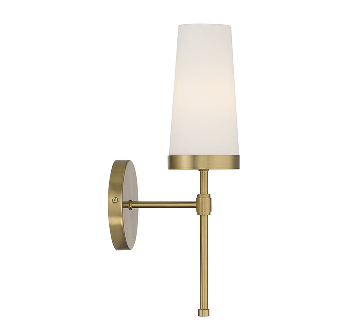 Savoy House Haynes 9-2801-1-322 Wall Sconce Light - Warm Brass