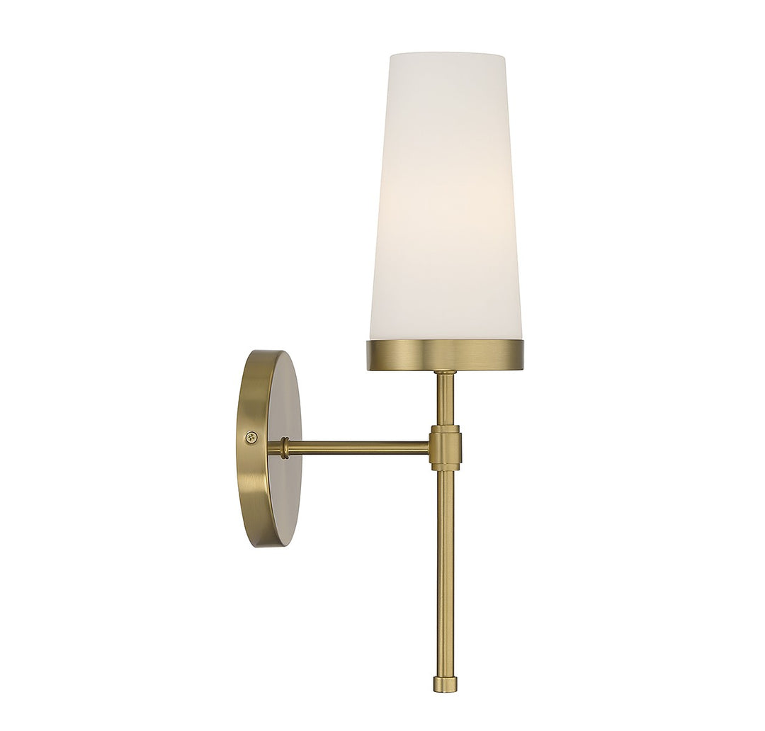Savoy House Haynes 9-2801-1-322 Wall Sconce Light - Warm Brass