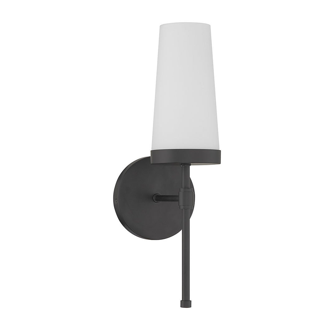 Savoy House Haynes 9-2801-1-89 Wall Sconce Light - Matte Black