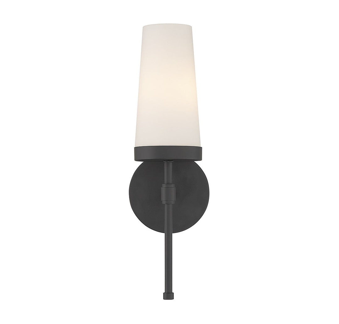 Savoy House Haynes 9-2801-1-89 Wall Sconce Light - Matte Black