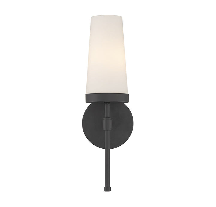 Savoy House Haynes 9-2801-1-89 Wall Sconce Light - Matte Black