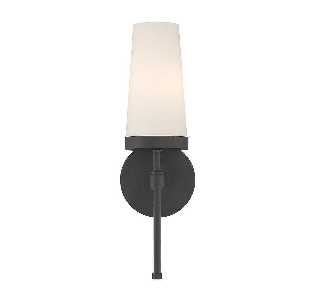 Savoy House Haynes 9-2801-1-89 Wall Sconce Light - Matte Black