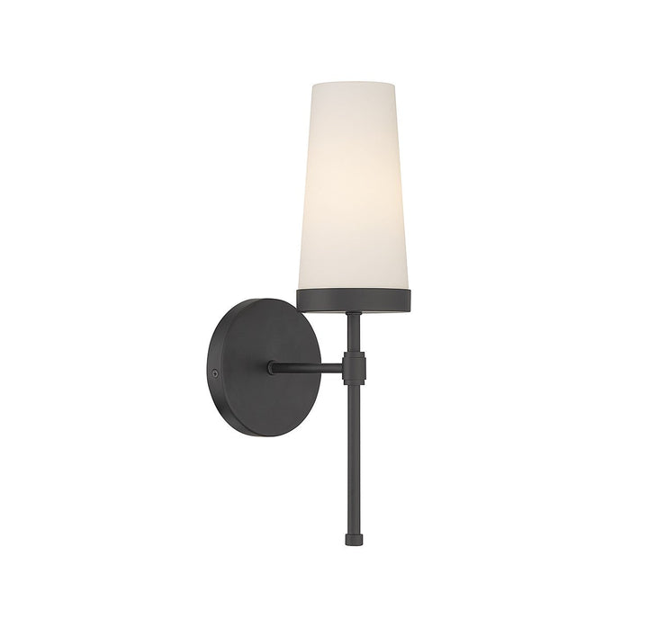 Savoy House Haynes 9-2801-1-89 Wall Sconce Light - Matte Black