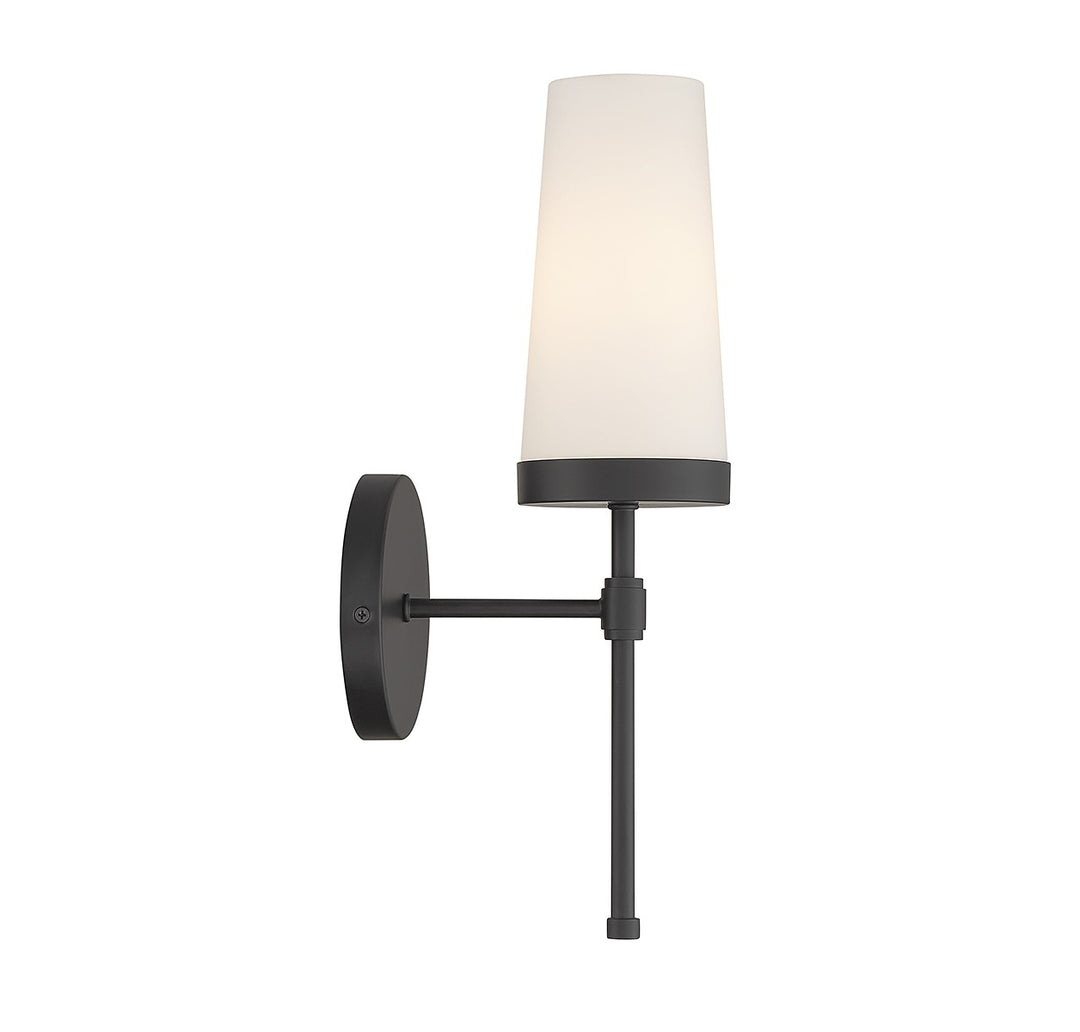 Savoy House Haynes 9-2801-1-89 Wall Sconce Light - Matte Black
