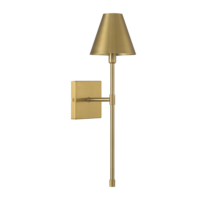 Savoy House Jefferson 9-5201-1-322 Wall Sconce Light - Warm Brass