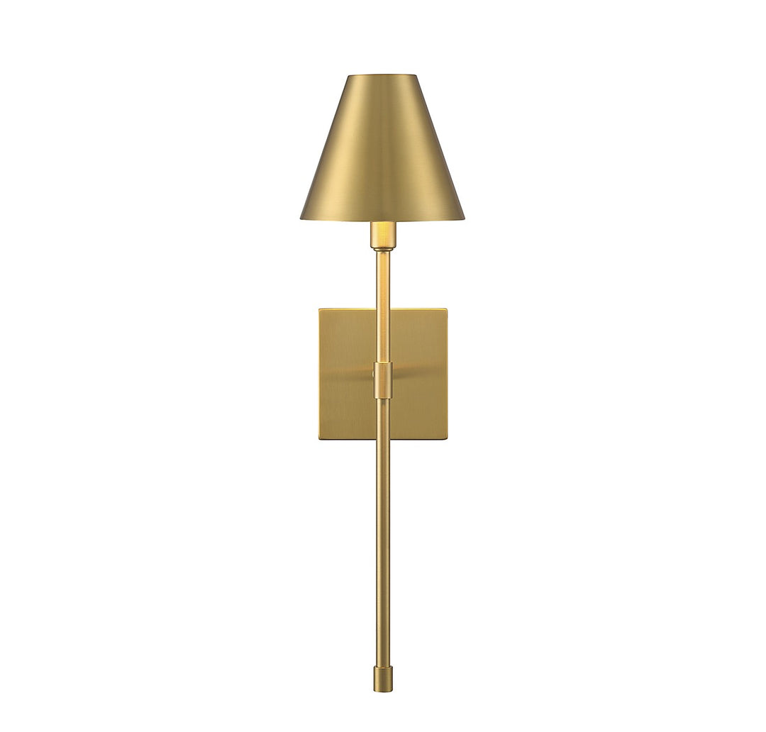 Savoy House Jefferson 9-5201-1-322 Wall Sconce Light - Warm Brass