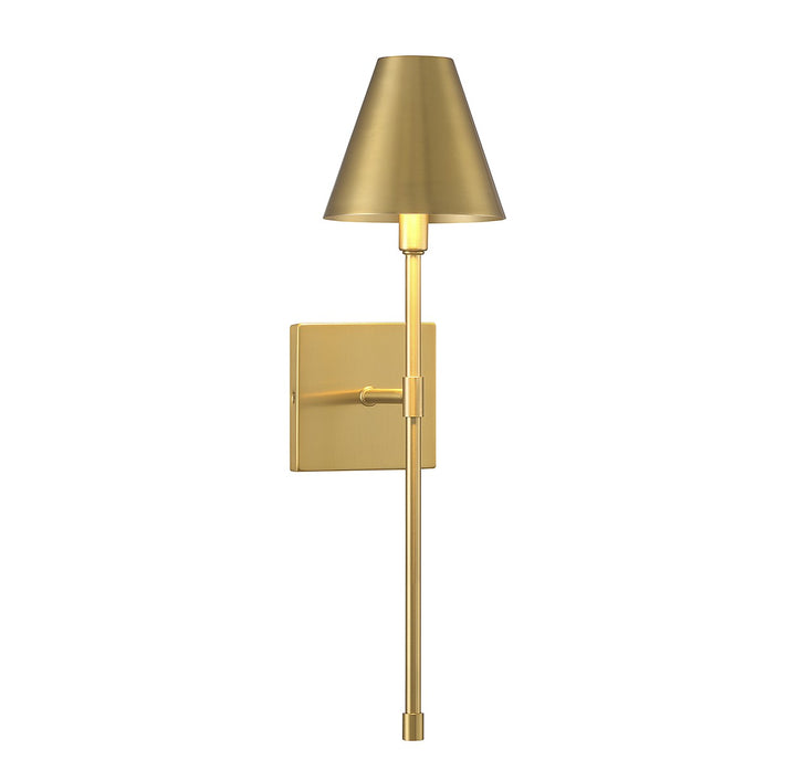 Savoy House Jefferson 9-5201-1-322 Wall Sconce Light - Warm Brass