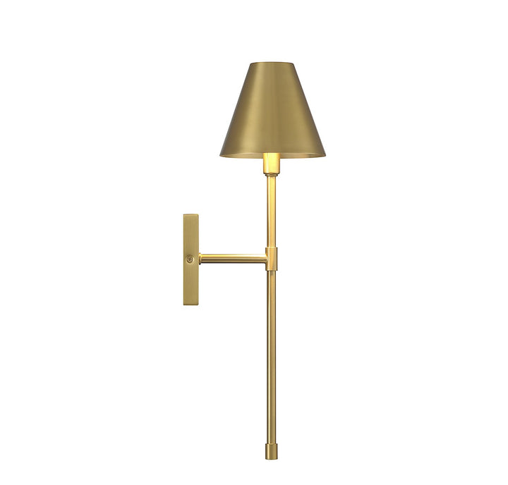 Savoy House Jefferson 9-5201-1-322 Wall Sconce Light - Warm Brass
