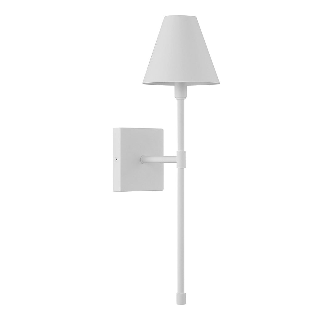 Savoy House Jefferson 9-5201-1-83 Wall Sconce Light - Bisque White