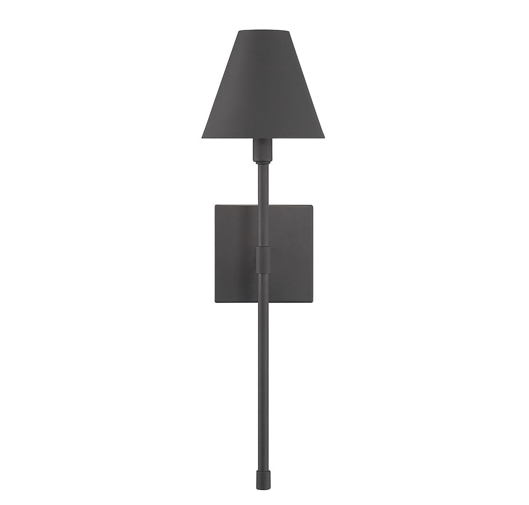 Savoy House Jefferson 9-5201-1-89 Wall Sconce Light - Matte Black