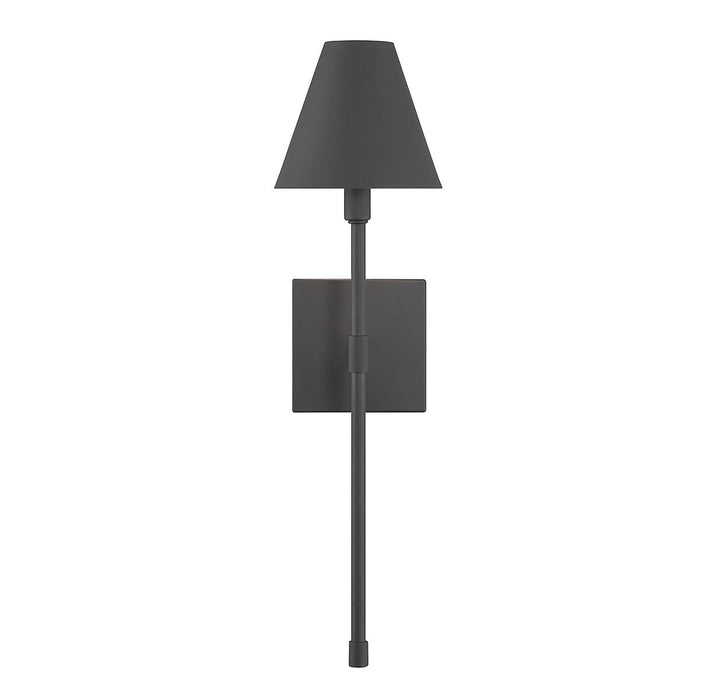 Savoy House Jefferson 9-5201-1-89 Wall Sconce Light - Matte Black