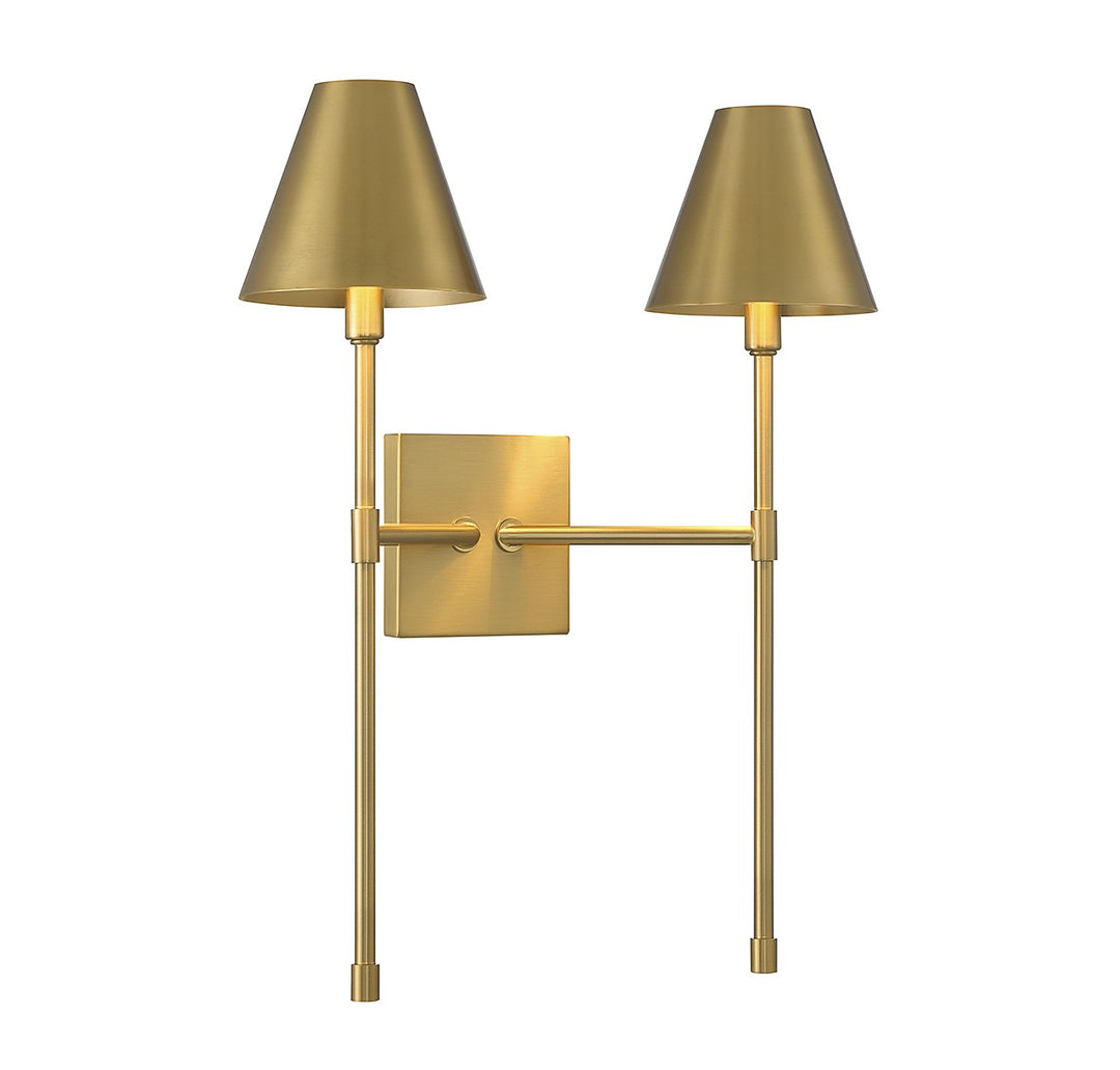 Savoy House Jefferson 9-5202-2-322 Wall Sconce Light - Warm Brass