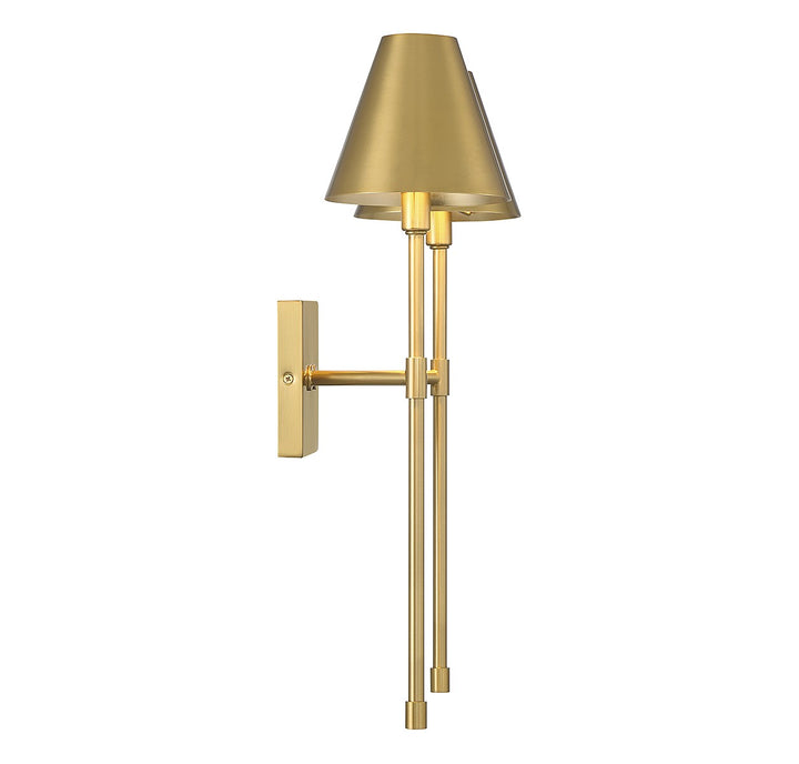 Savoy House Jefferson 9-5202-2-322 Wall Sconce Light - Warm Brass