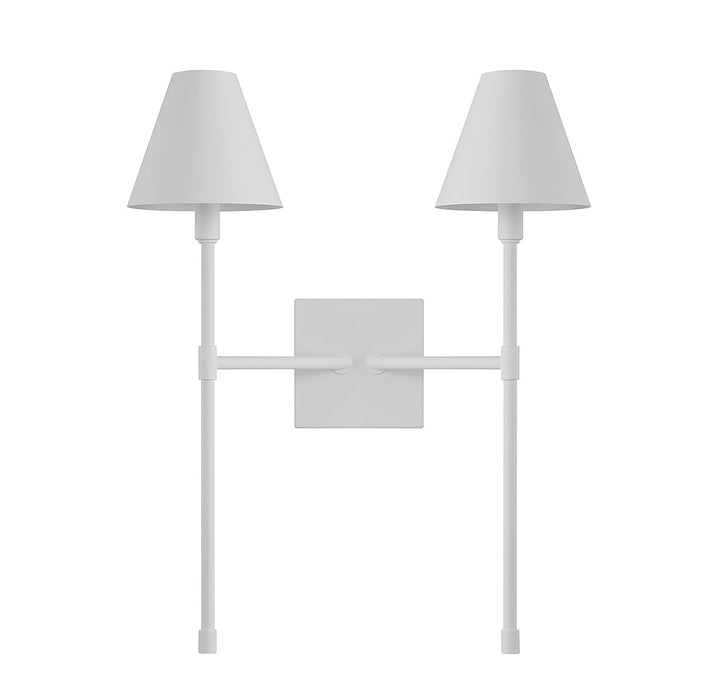 Savoy House Jefferson 9-5202-2-83 Wall Sconce Light - Bisque White