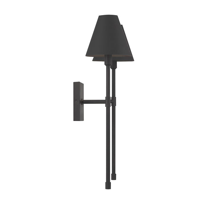 Savoy House Jefferson 9-5202-2-89 Wall Sconce Light - Matte Black