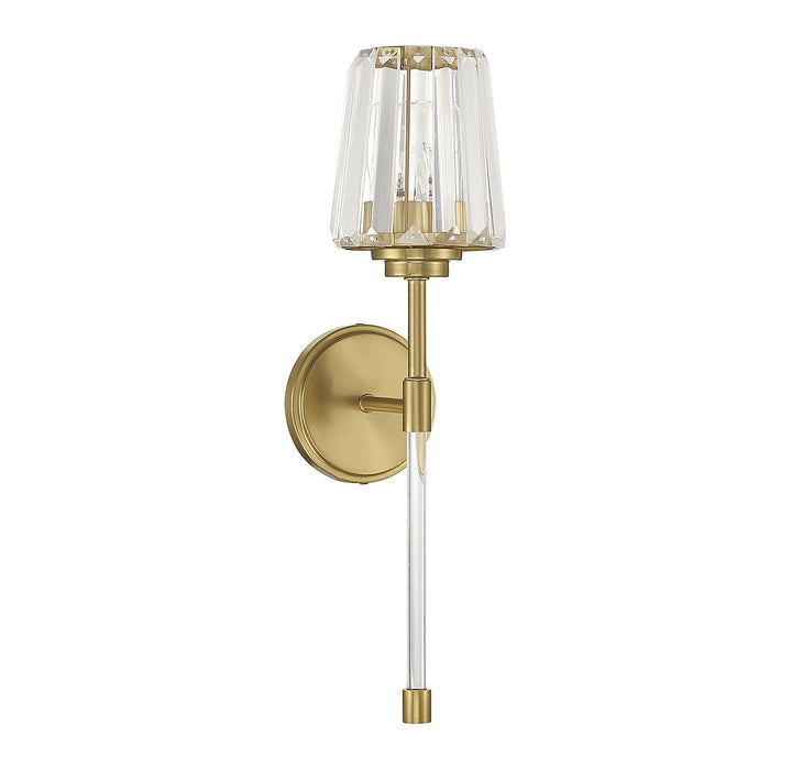 Savoy House Garnet 9-6001-1-322 Wall Sconce Light - Warm Brass