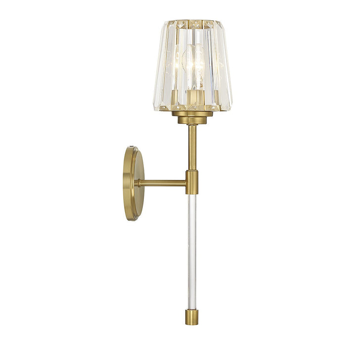 Savoy House Garnet 9-6001-1-322 Wall Sconce Light - Warm Brass