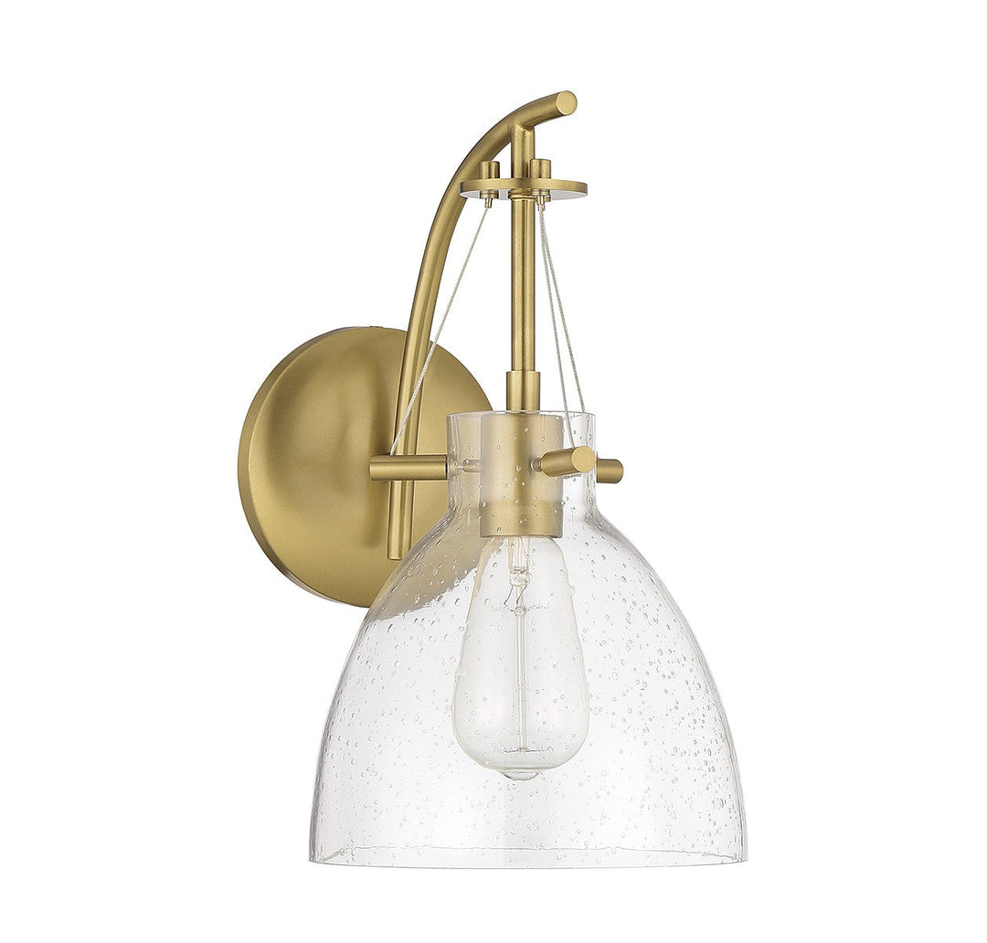 Savoy House Foster 9-7005-1-322 Wall Sconce Light - Warm Brass